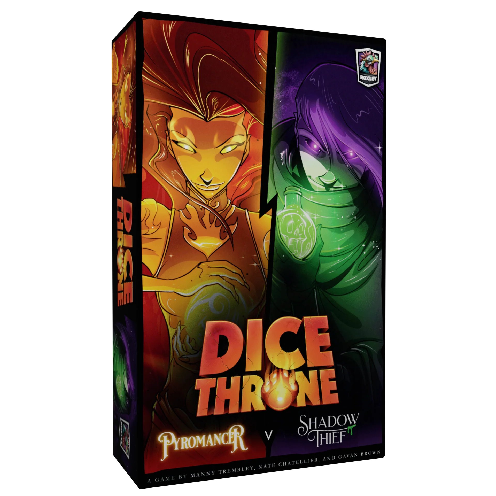 Dice Throne - Pyromancer v Shadow Thief