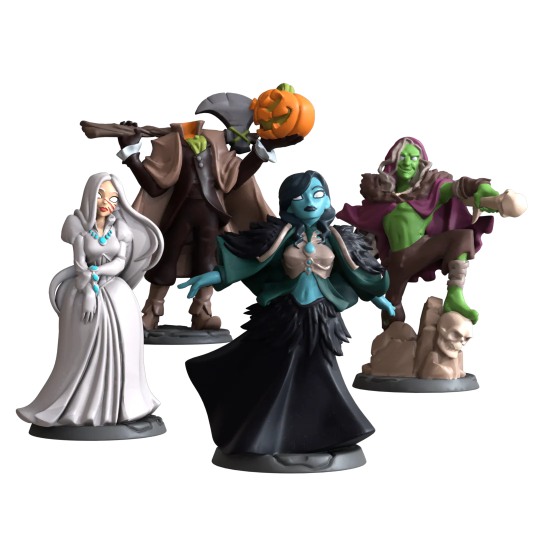 Outcasts Painted Sculpts